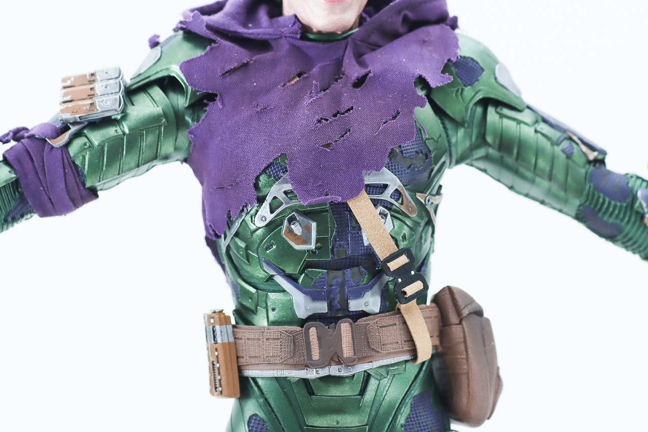 ホットトイズ　ムービー・マスターピース　グリーン・ゴブリン（アップグレードスーツ）　レビュー　可動範囲