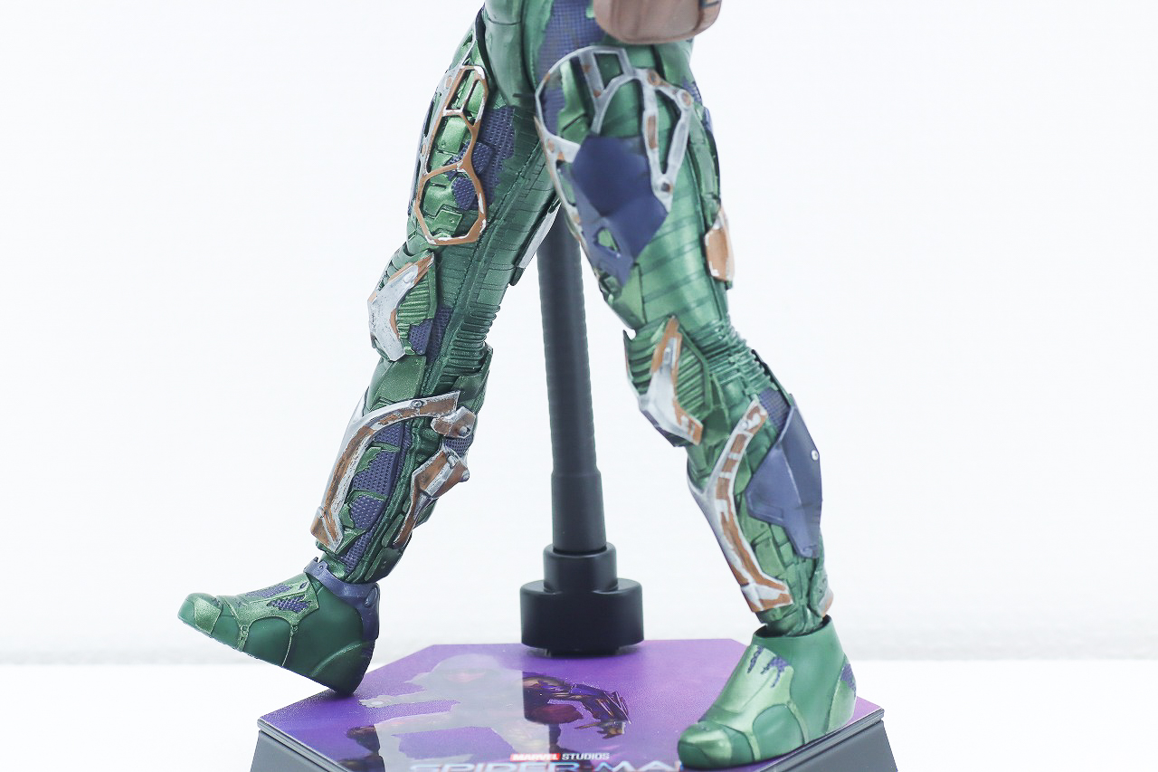ホットトイズ　ムービー・マスターピース　グリーン・ゴブリン（アップグレードスーツ）　レビュー　可動範囲
