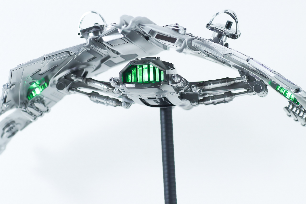 ホットトイズ　ムービー・マスターピース　グリーン・ゴブリン（アップグレードスーツ）　レビュー　付属品　グライダー　ライトアップ