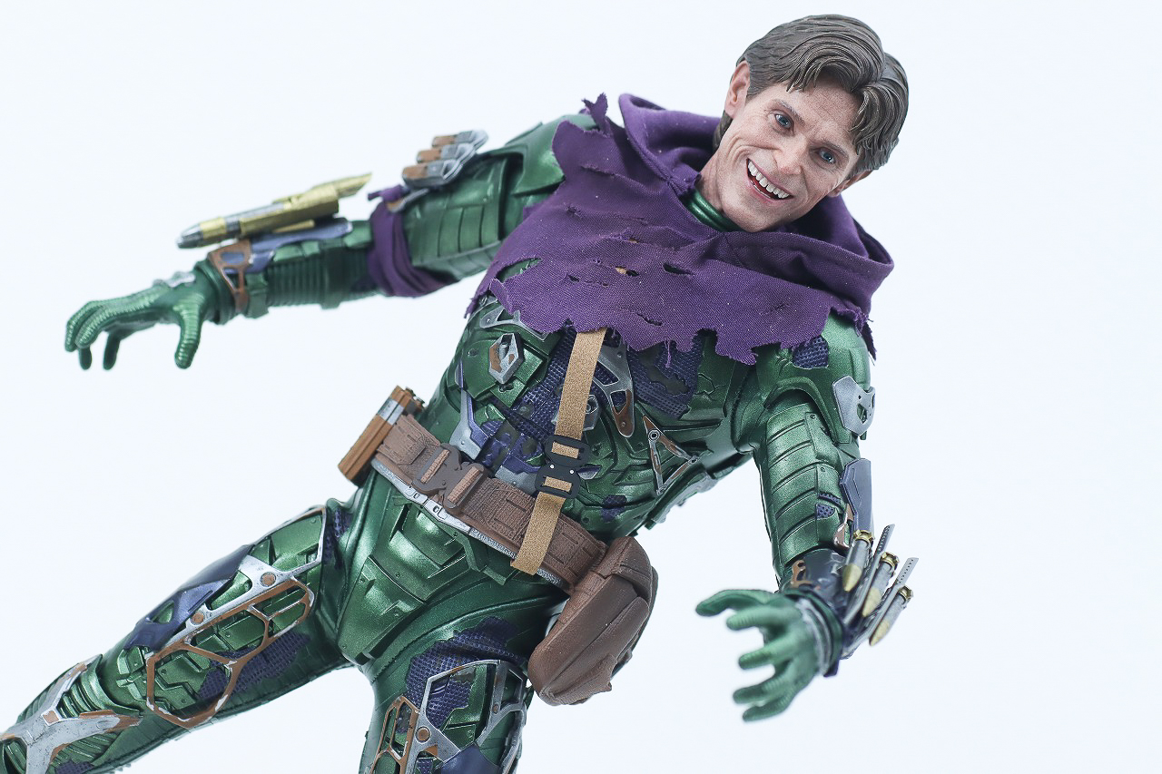 ホットトイズ　ムービー・マスターピース　グリーン・ゴブリン（アップグレードスーツ）　レビュー　アクション