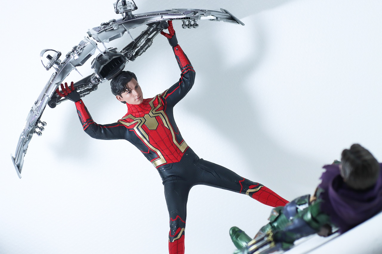 ホットトイズ　ムービー・マスターピース　グリーン・ゴブリン（アップグレードスーツ）　レビュー　アクション　スパイダーマン　インテグレーテッドスーツ