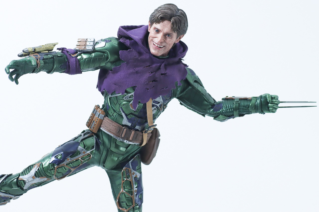 ホットトイズ　ムービー・マスターピース　グリーン・ゴブリン（アップグレードスーツ）　レビュー　アクション