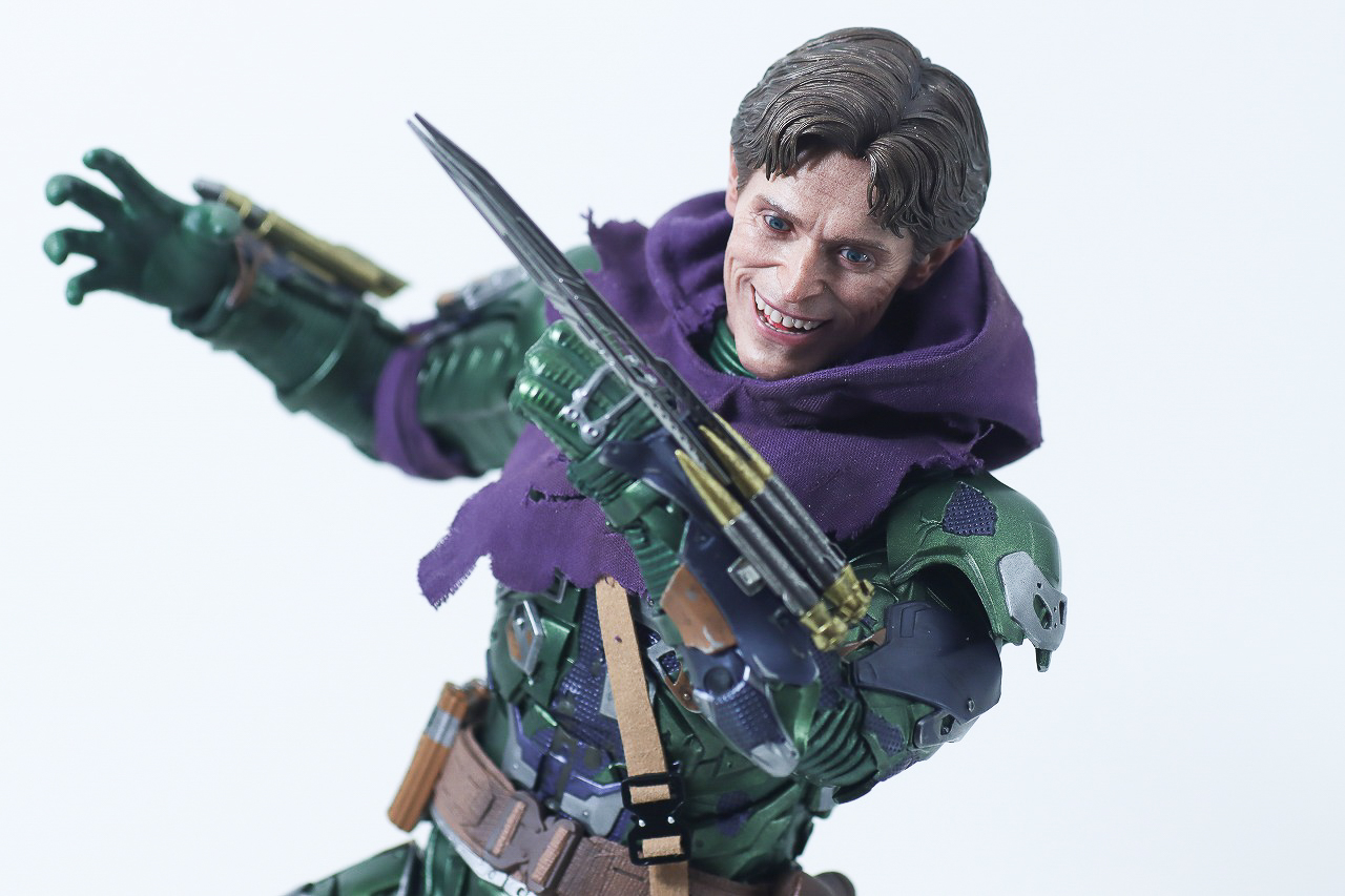 ホットトイズ　ムービー・マスターピース　グリーン・ゴブリン（アップグレードスーツ）　レビュー　アクション