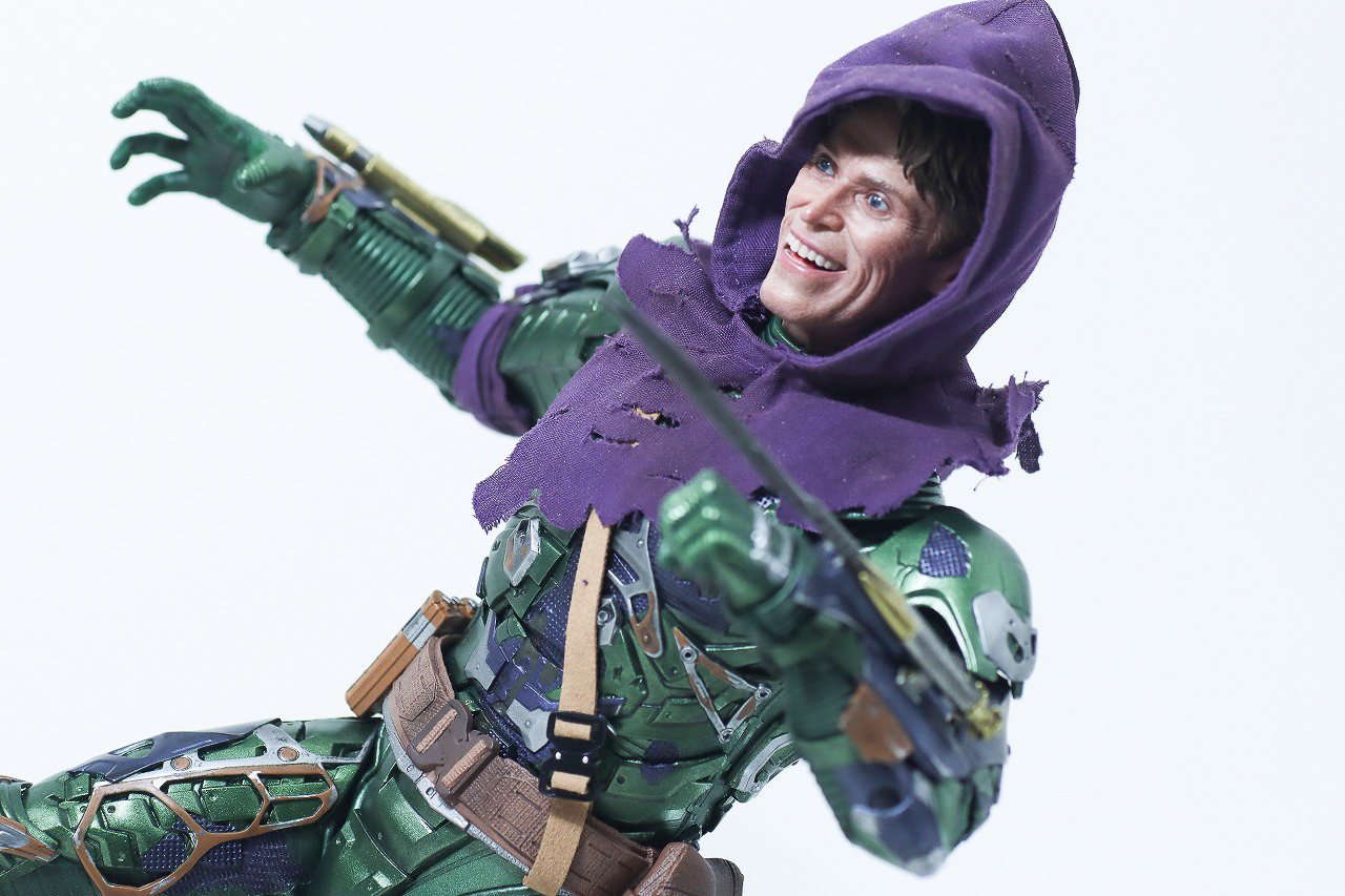 ホットトイズ　ムービー・マスターピース　グリーン・ゴブリン（アップグレードスーツ）　レビュー　アクション