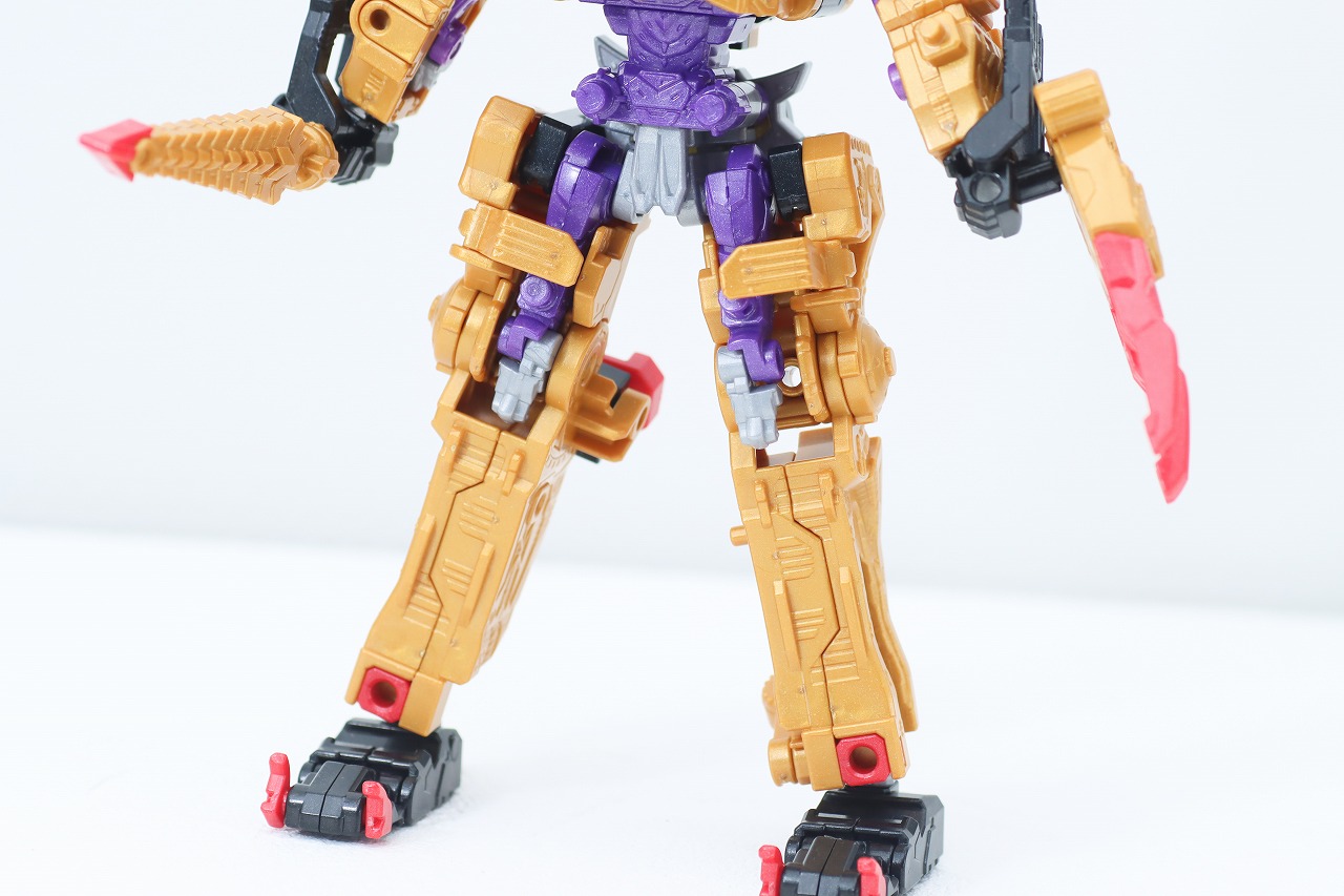 ミニプラ　トラドラオニタイジン極 お祭りメタリックVer.　レビュー　虎龍攻神（トラドラゴンジン）　本体