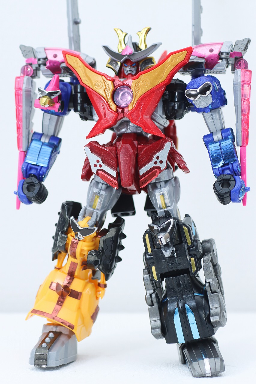 ミニプラ　トラドラオニタイジン極 お祭りメタリックVer.　レビュー　ドンオニタイジン　本体