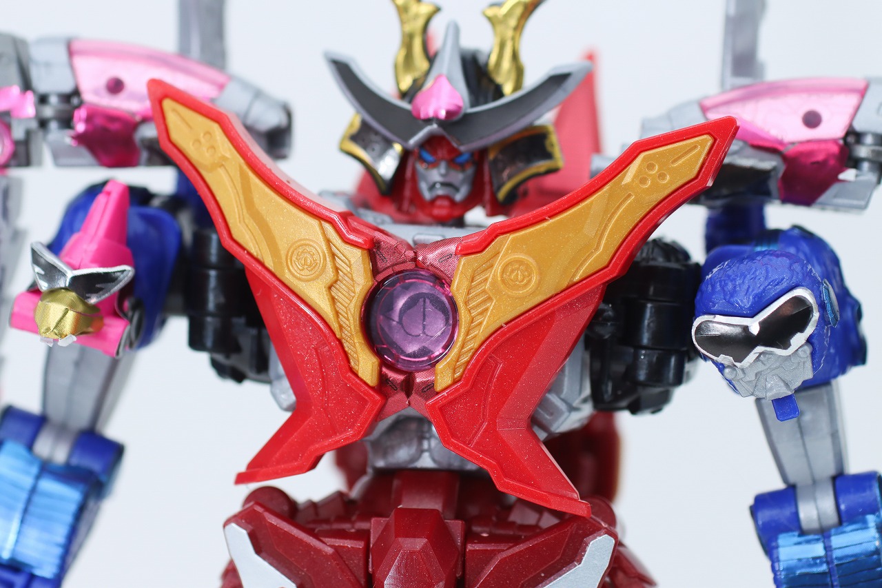 ミニプラ　トラドラオニタイジン極 お祭りメタリックVer.　レビュー　ドンオニタイジン　本体