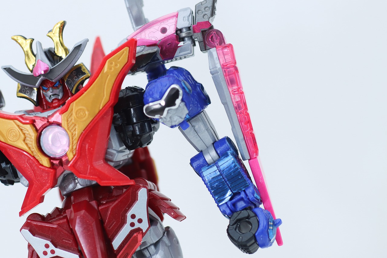 ミニプラ　トラドラオニタイジン極 お祭りメタリックVer.　レビュー　ドンオニタイジン　本体