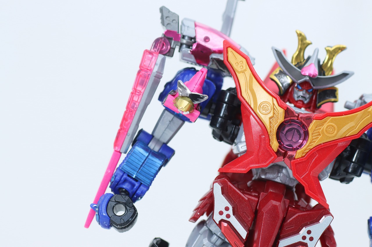 ミニプラ　トラドラオニタイジン極 お祭りメタリックVer.　レビュー　ドンオニタイジン　本体