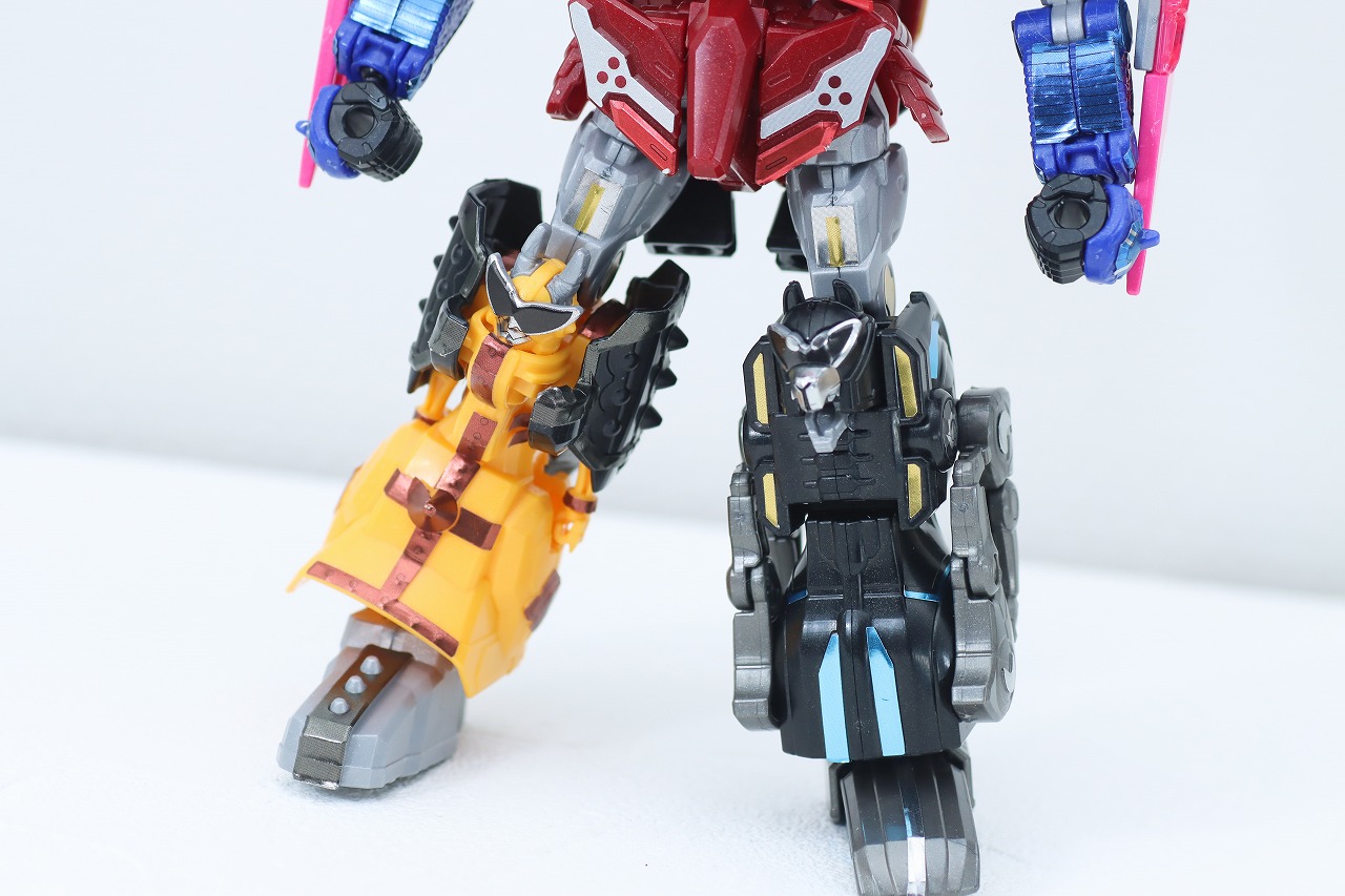 ミニプラ　トラドラオニタイジン極 お祭りメタリックVer.　レビュー　ドンオニタイジン　本体