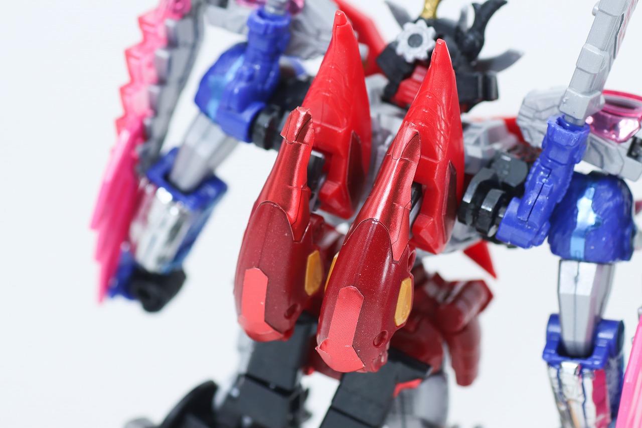 ミニプラ　トラドラオニタイジン極 お祭りメタリックVer.　レビュー　ドンオニタイジン　本体