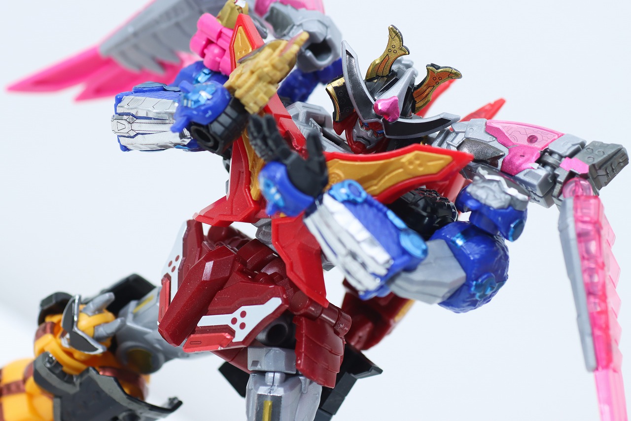 ミニプラ　トラドラオニタイジン極 お祭りメタリックVer.　レビュー　オニタイジン　アクション