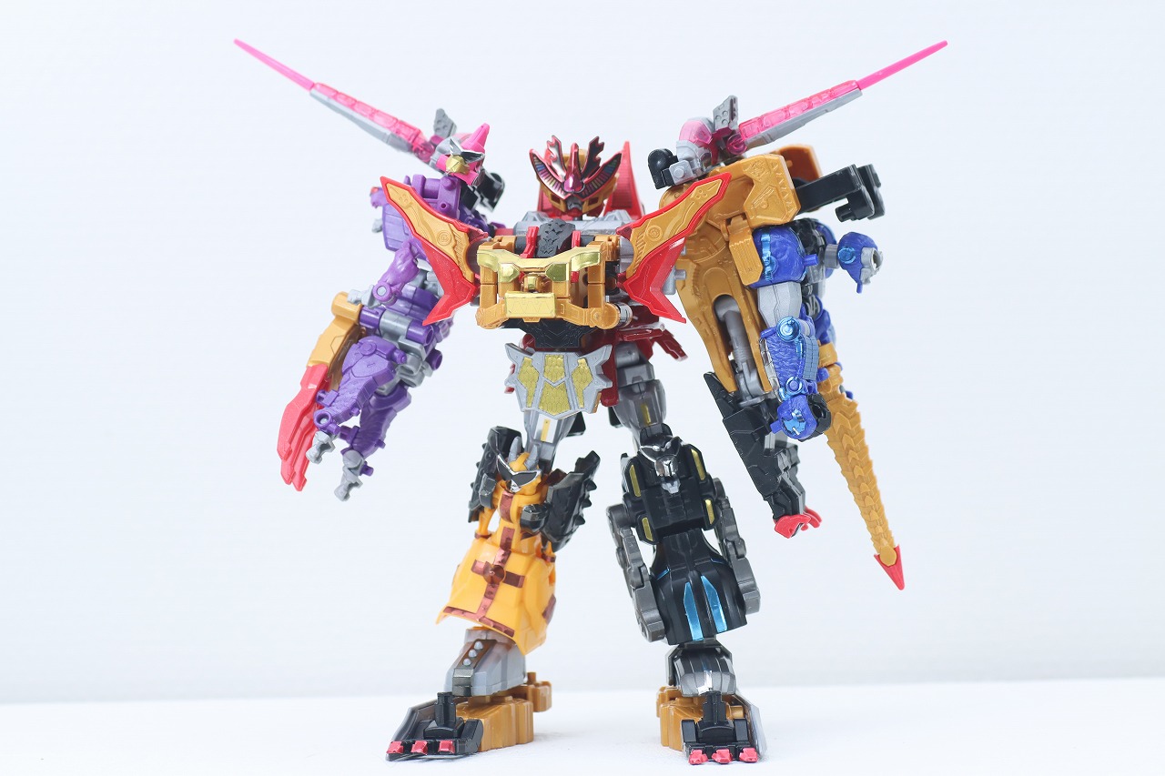 ミニプラ　トラドラオニタイジン極 お祭りメタリックVer.　レビュー　トラドラオニタイジン　本体