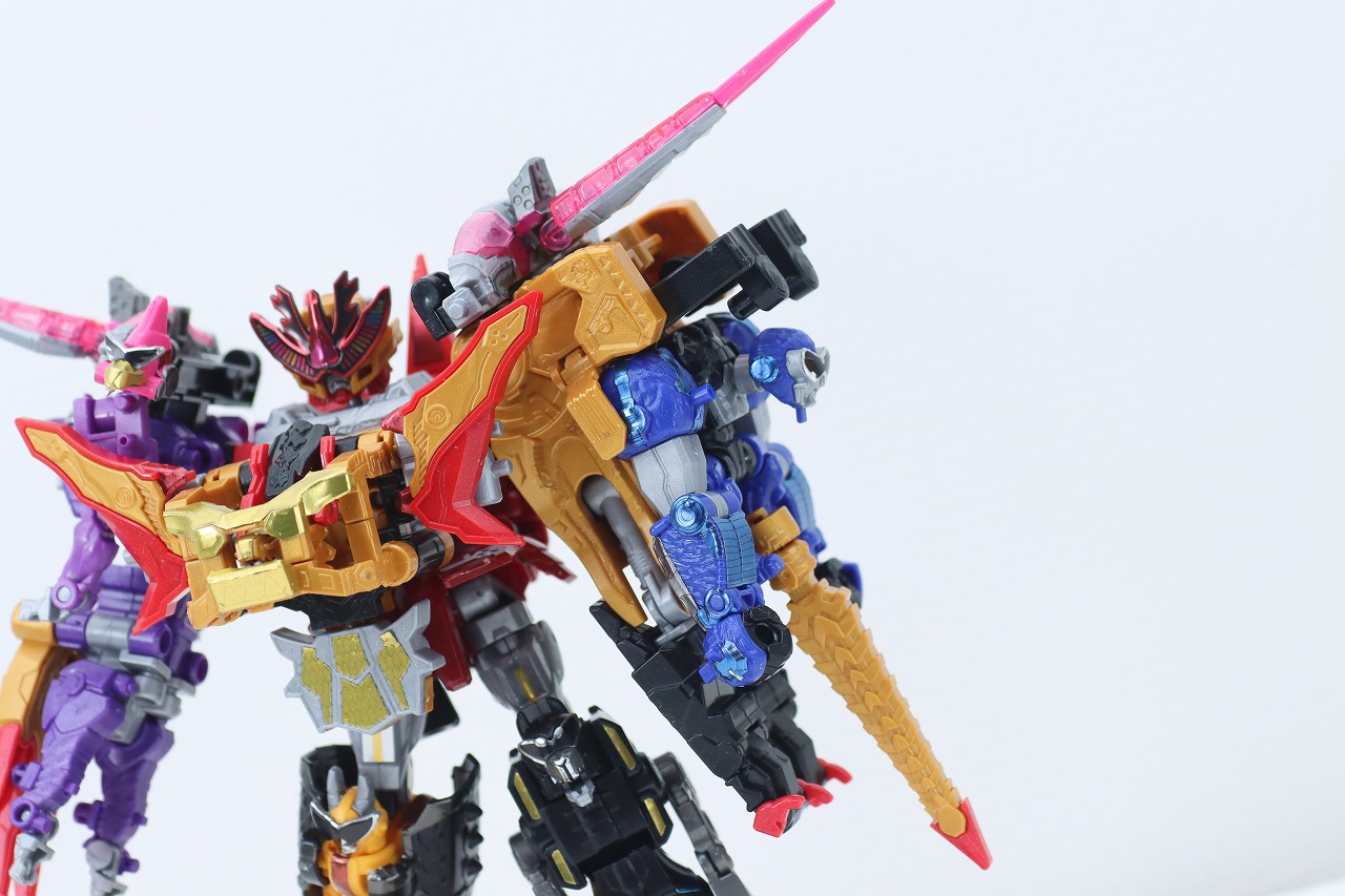 ミニプラ　トラドラオニタイジン極 お祭りメタリックVer.　レビュー　トラドラオニタイジン　本体