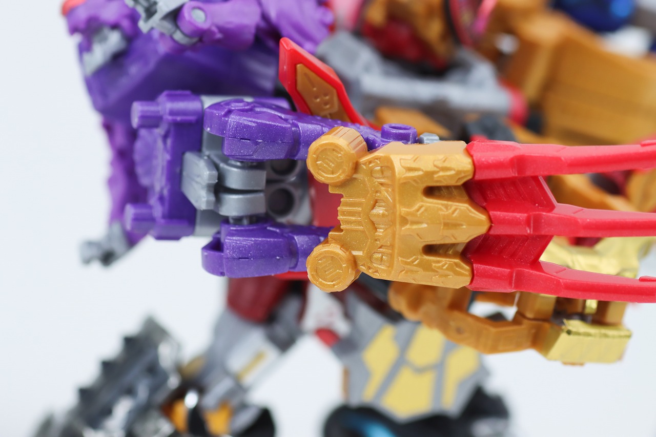 ミニプラ　トラドラオニタイジン極 お祭りメタリックVer.　レビュー　トラドラオニタイジン　アクション