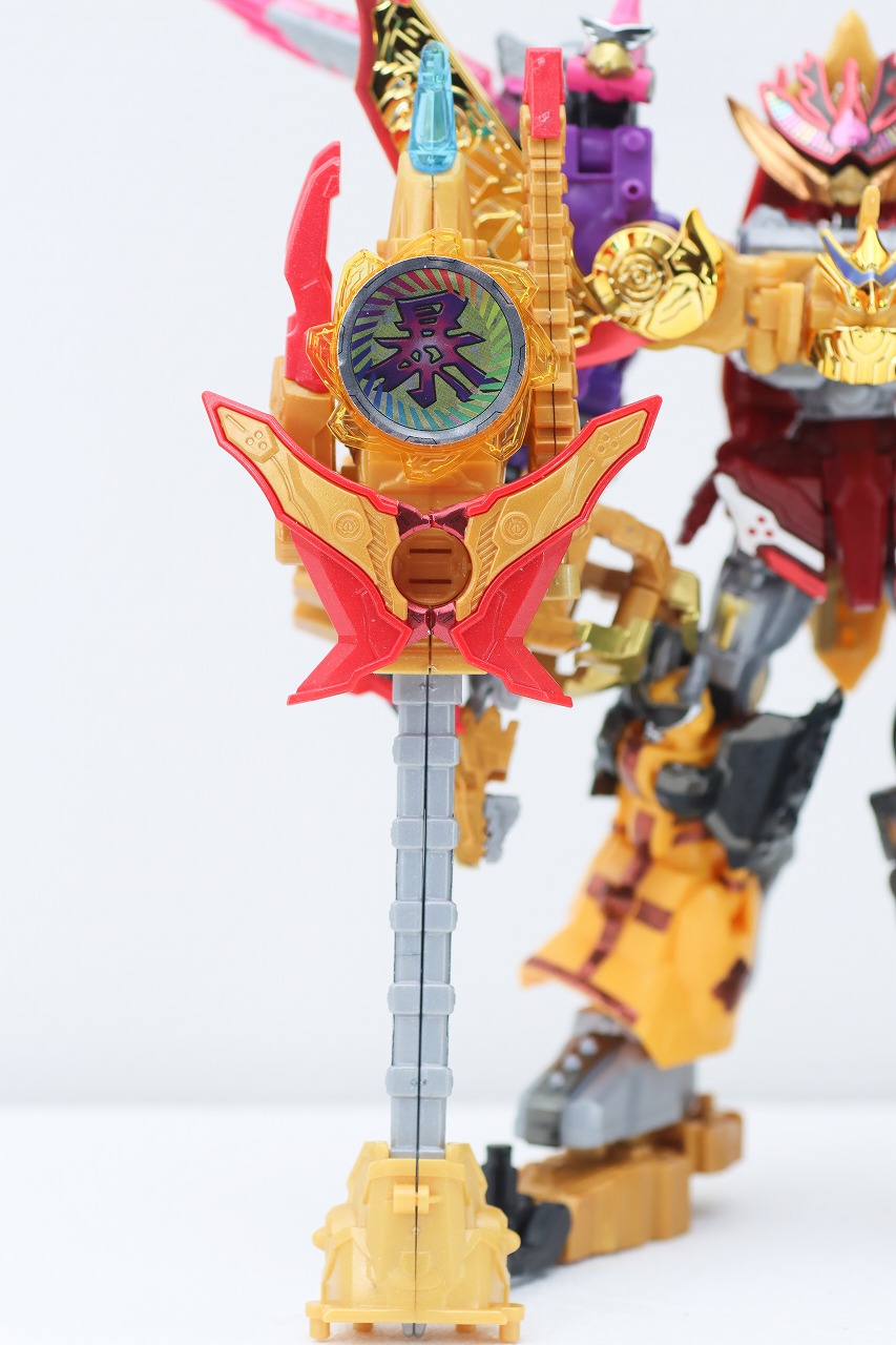 ミニプラ　トラドラオニタイジン極 お祭りメタリックVer.　レビュー　トラドラオニタイジン極　本体