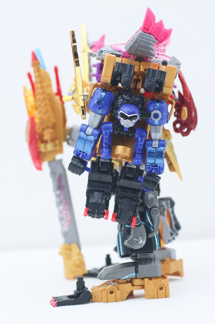 ミニプラ トラドラオニタイジン極 お祭りメタリックVer. レビュー トラドラオニタイジン極 本体