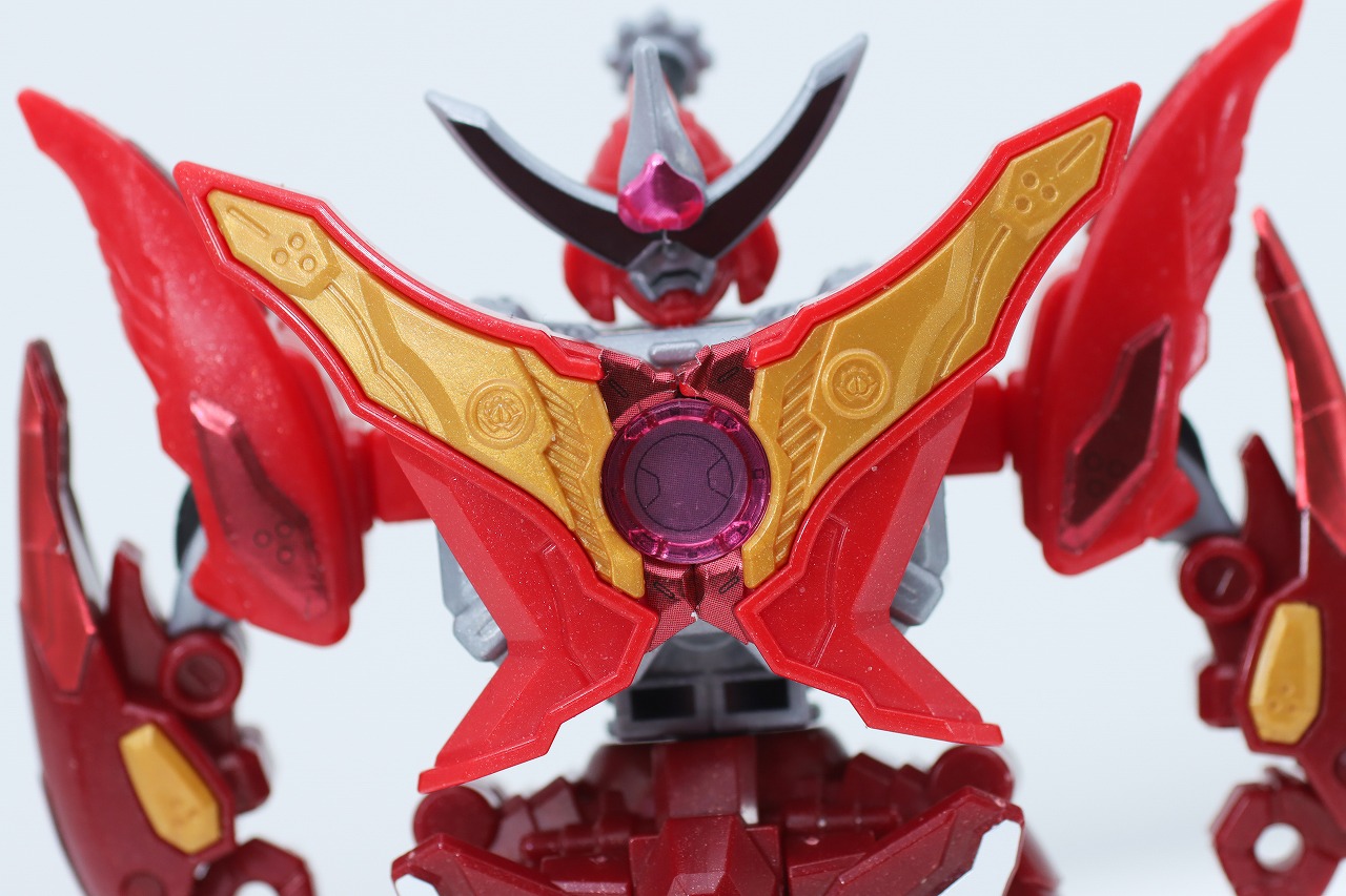 ミニプラ　トラドラオニタイジン極 お祭りメタリックVer.　レビュー　ドンロボタロウ　本体