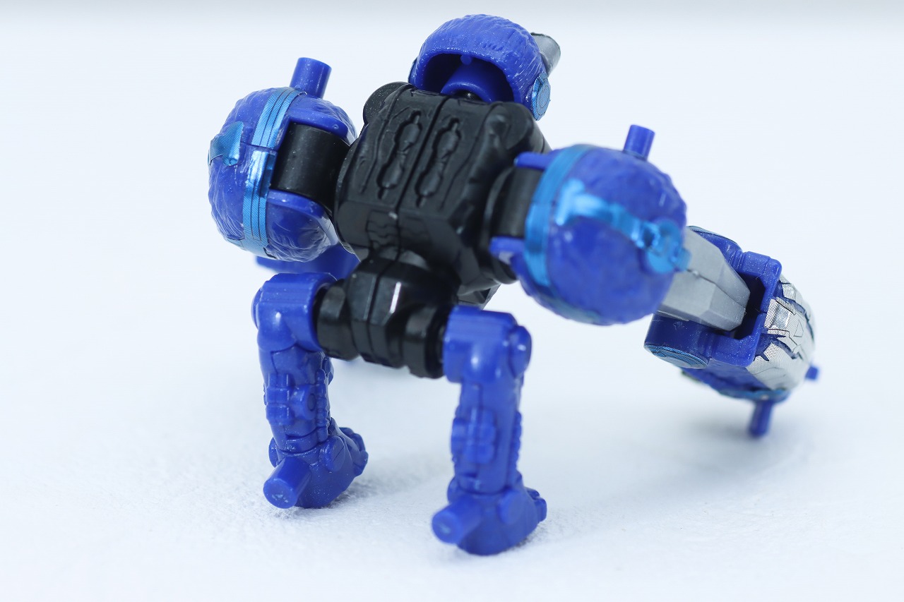 ミニプラ　トラドラオニタイジン極 お祭りメタリックVer.　レビュー　サルブラザーロボタロウ　本体