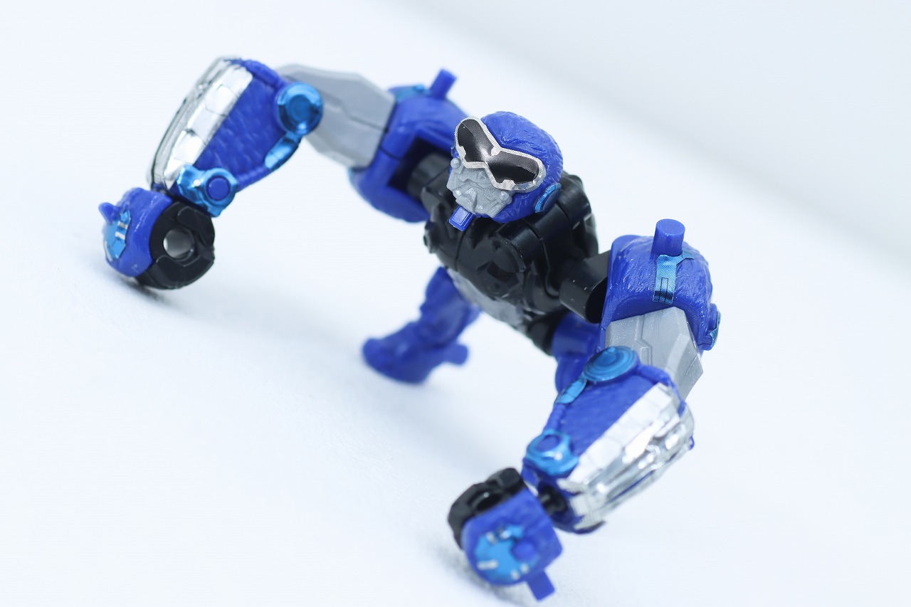 ミニプラ　トラドラオニタイジン極 お祭りメタリックVer.　レビュー　サルブラザーロボタロウ　アクション