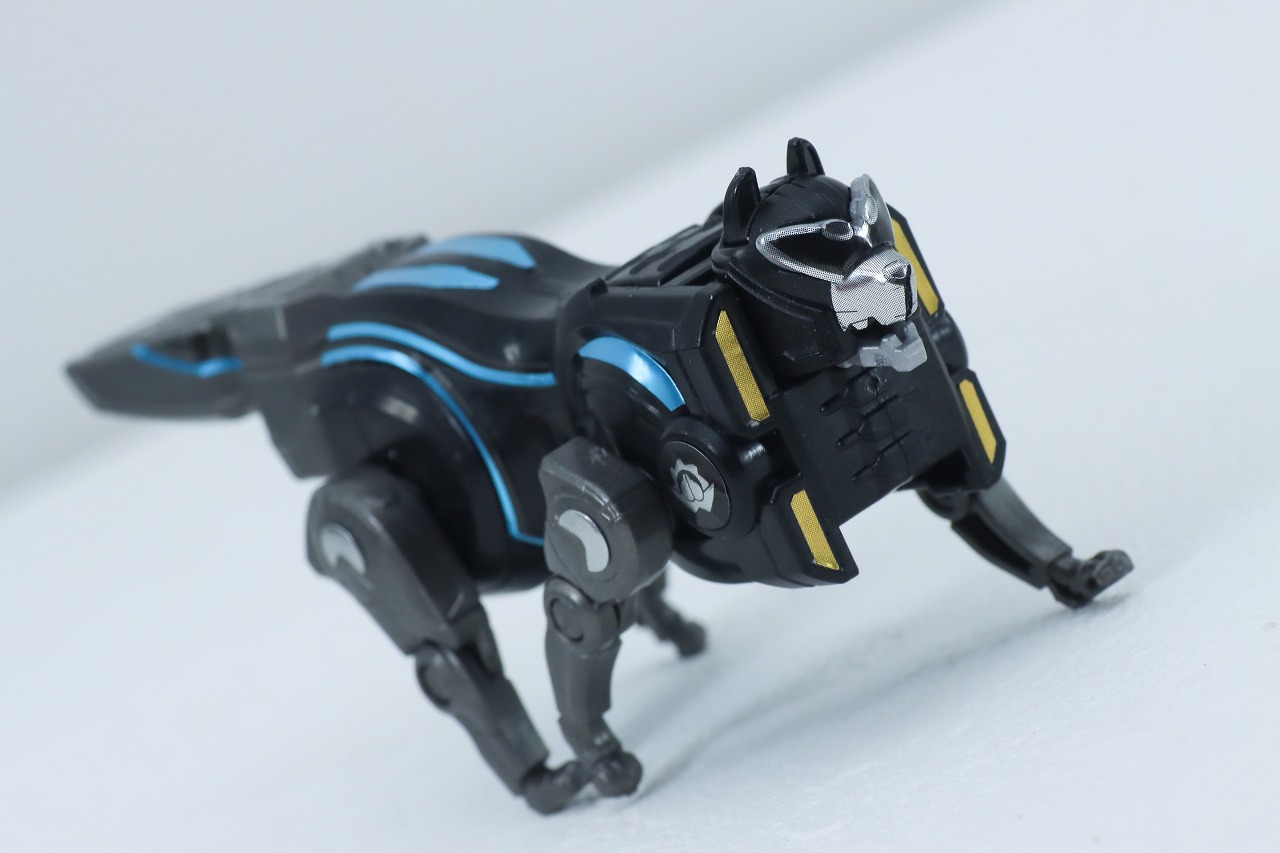 ミニプラ　トラドラオニタイジン極 お祭りメタリックVer.　レビュー　イヌブラザーロボタロウ　アクション