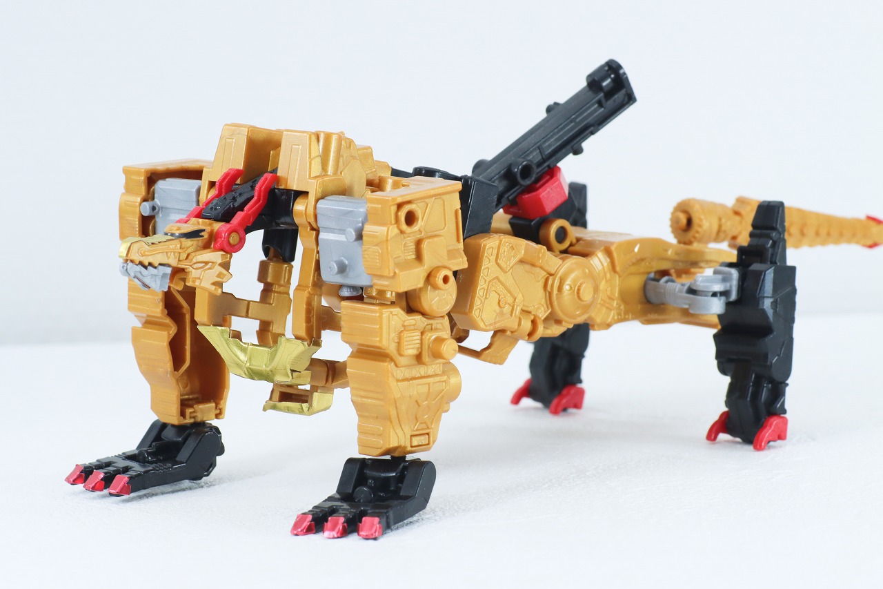 ミニプラ　トラドラオニタイジン極 お祭りメタリックVer.　レビュー　ドンロボゴクウ　本体