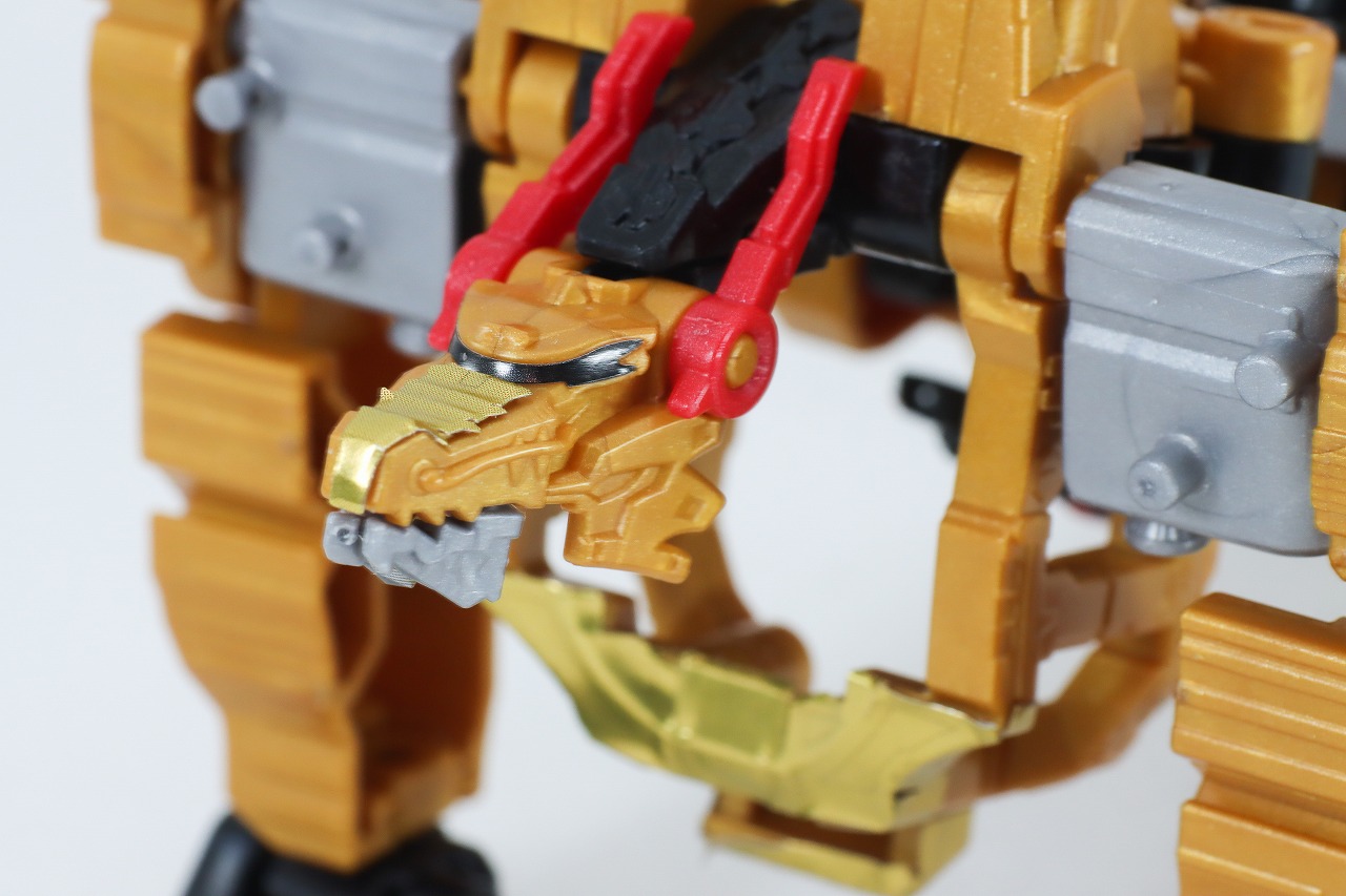 ミニプラ　トラドラオニタイジン極 お祭りメタリックVer.　レビュー　ドンロボゴクウ　本体