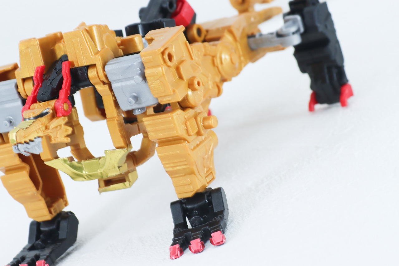 ミニプラ　トラドラオニタイジン極 お祭りメタリックVer.　レビュー　ドンロボゴクウ　本体