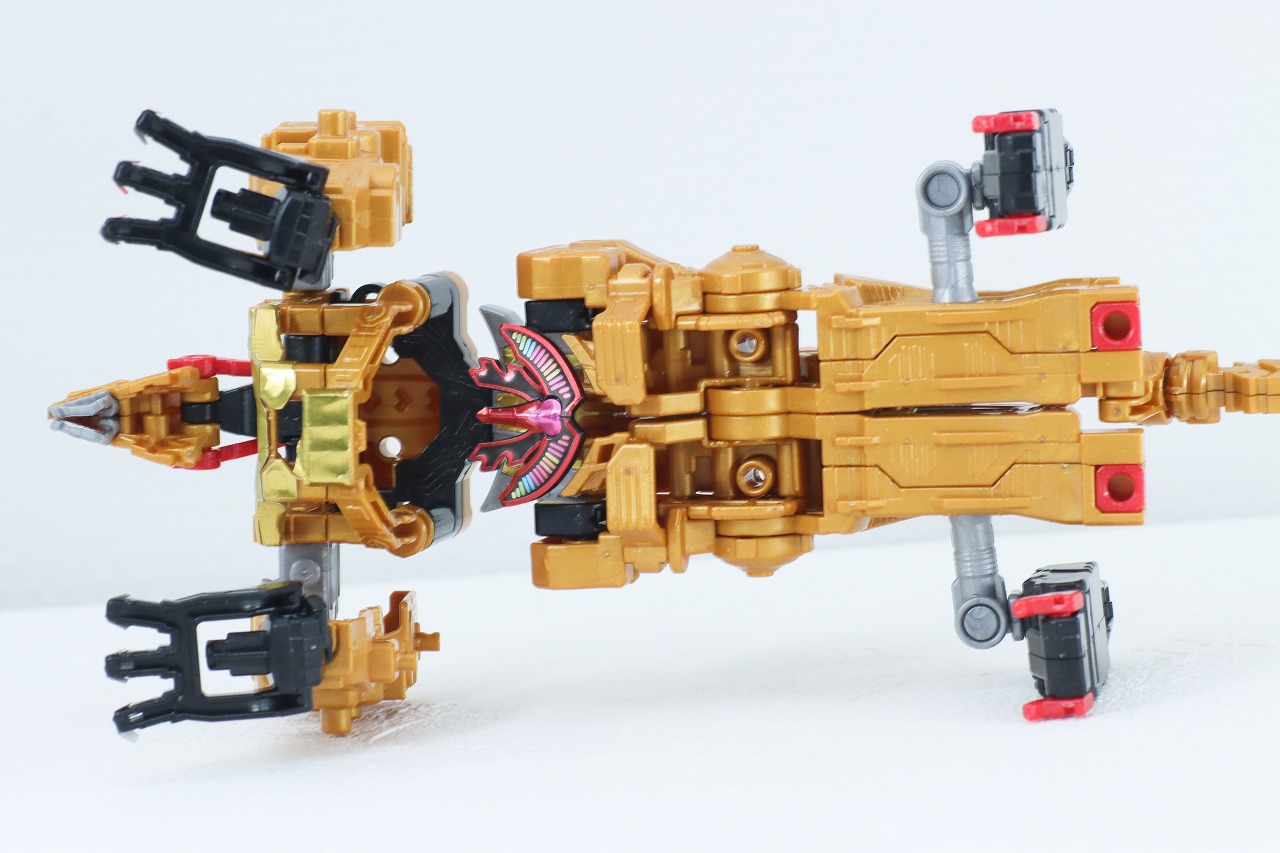 ミニプラ　トラドラオニタイジン極 お祭りメタリックVer.　レビュー　ドンロボゴクウ　本体