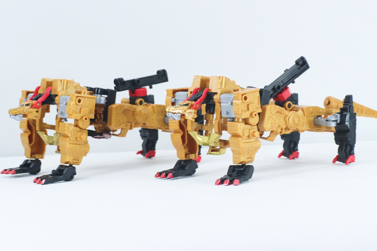 ミニプラ　トラドラオニタイジン極 お祭りメタリックVer.　レビュー　ドンロボゴクウ　本体　通常版　比較