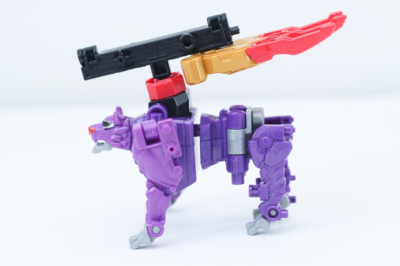 ミニプラ　トラドラオニタイジン極 お祭りメタリックVer.　レビュー　ドンロボボルト　本体