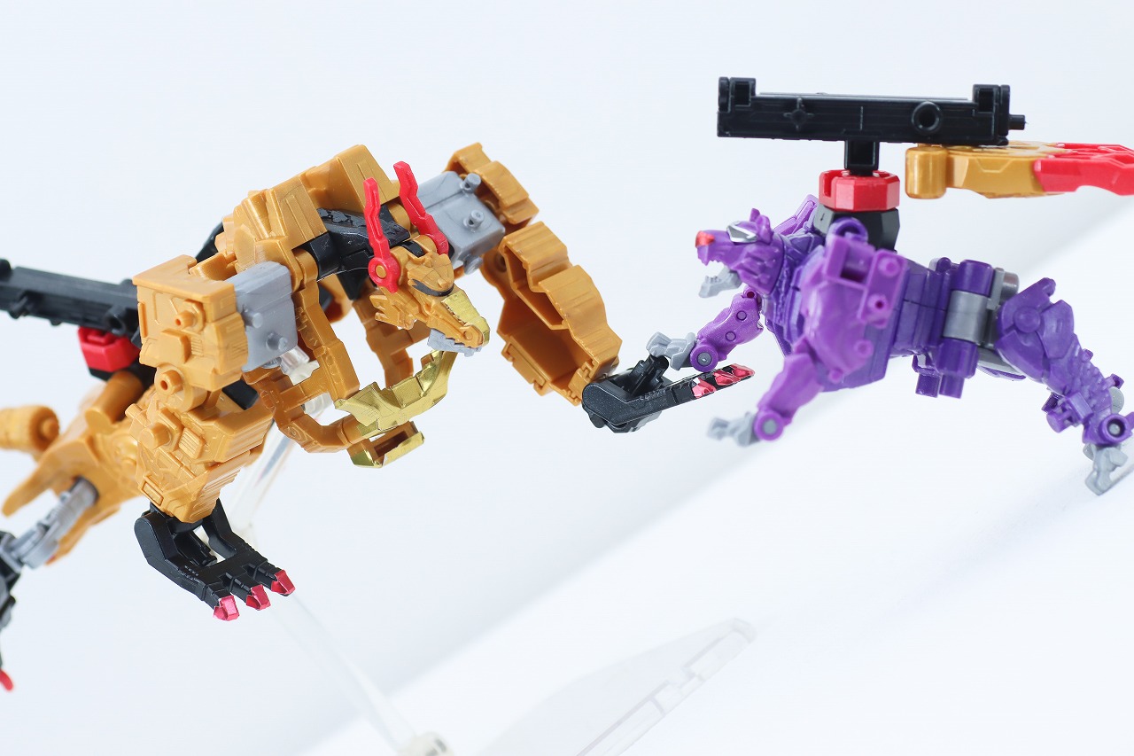 ミニプラ　トラドラオニタイジン極 お祭りメタリックVer.　レビュー　ドンロボゴクウ　ドンロボボルト　アクション