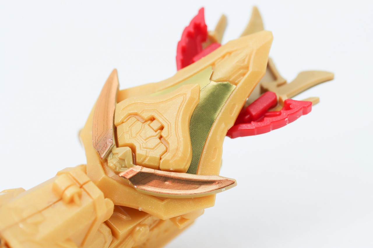 ミニプラ　トラドラオニタイジン極 お祭りメタリックVer.　レビュー　オミコシフェニックス　本体