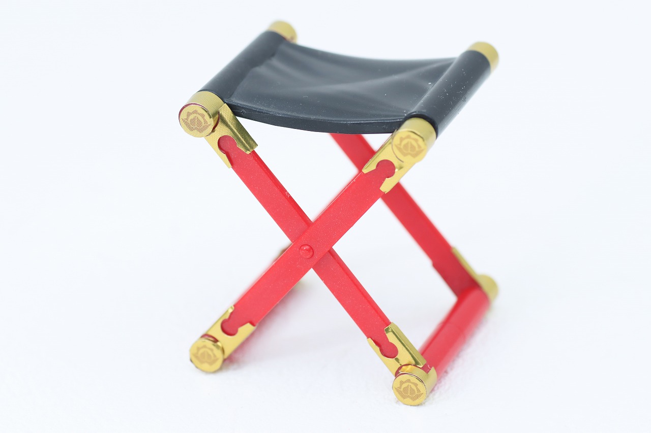 ミニプラ　トラドラオニタイジン極 お祭りメタリックVer.　レビュー　付属品　床几