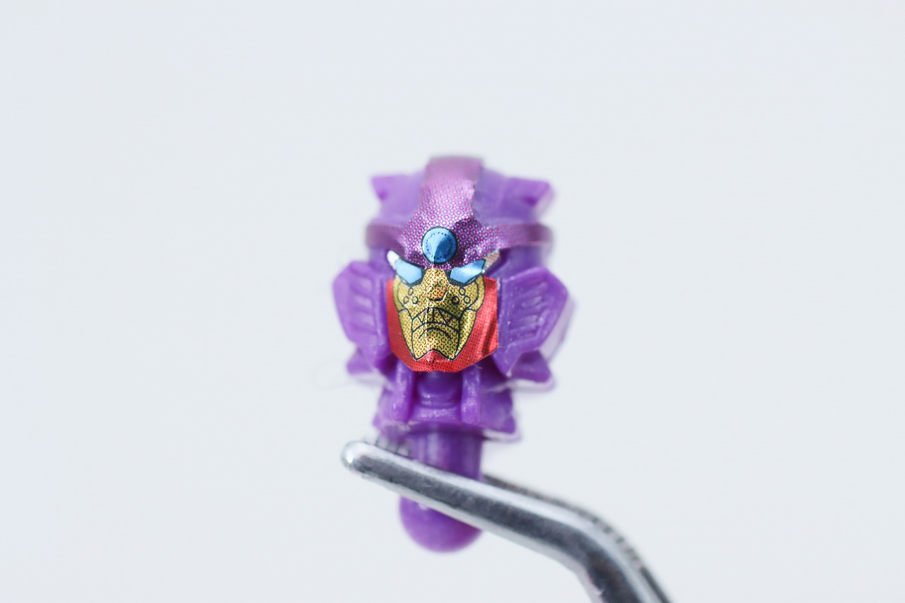 ミニプラ　トラドラオニタイジン極 お祭りメタリックVer.　レビュー　付属品　ドンロボボルト　ヘッドパーツ