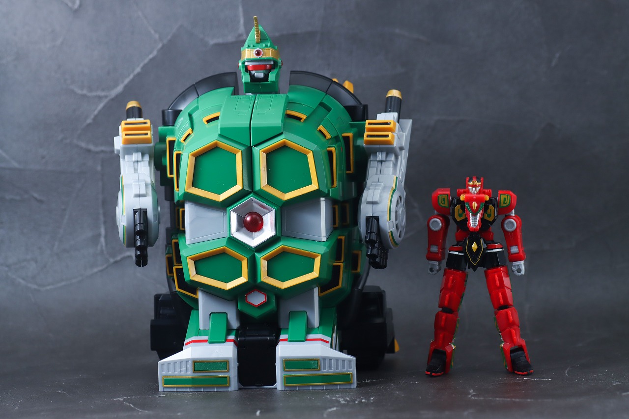 SMP　ダイムゲン　レビュー　超気伝武人　本体　龍星王　比較