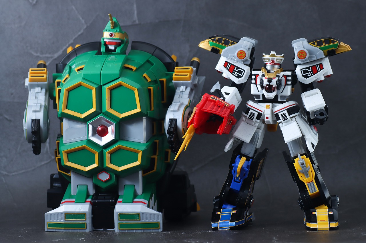 SMP　ダイムゲン　レビュー　超気伝武人　本体 牙大王　比較