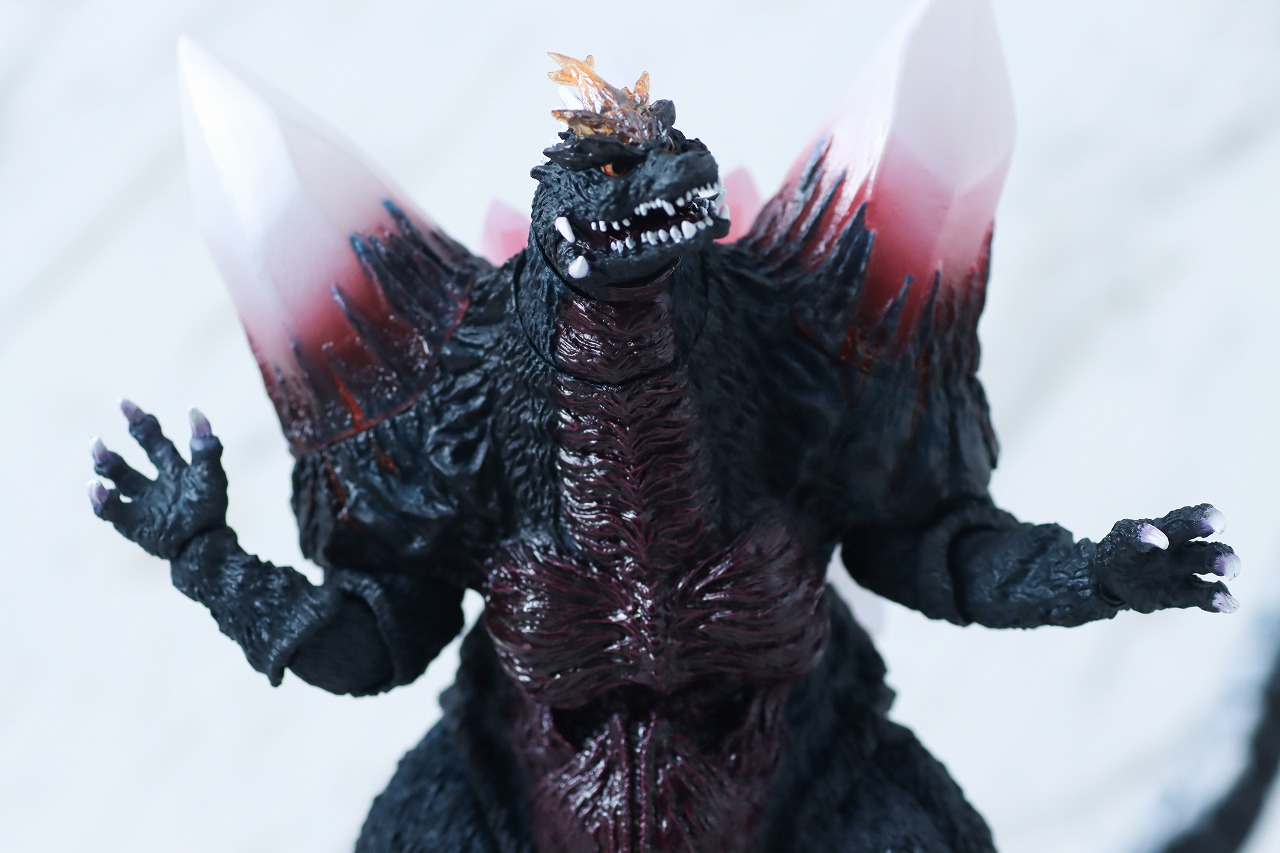 S.H.モンスターアーツ　スペースゴジラ 福岡決戦Ver.　レビュー　可動範囲