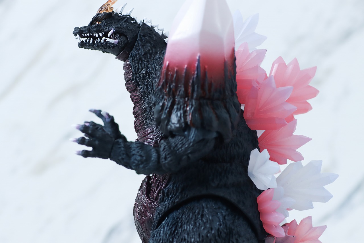 S.H.モンスターアーツ　スペースゴジラ 福岡決戦Ver.　レビュー　可動範囲