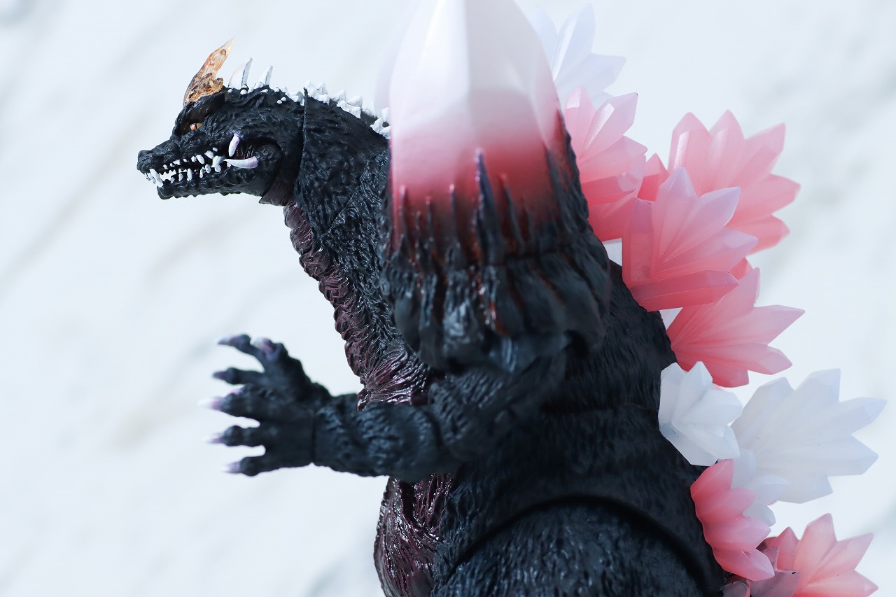 S.H.モンスターアーツ　スペースゴジラ 福岡決戦Ver.　レビュー　可動範囲