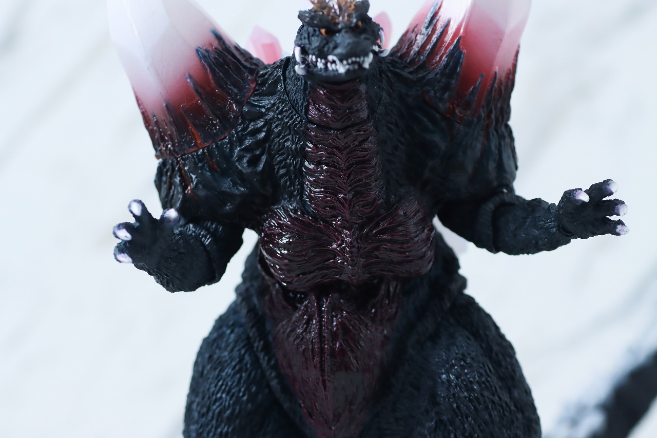 S.H.モンスターアーツ　スペースゴジラ 福岡決戦Ver.　レビュー　可動範囲
