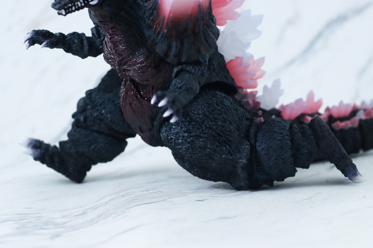 S.H.モンスターアーツ　スペースゴジラ 福岡決戦Ver.　レビュー　可動範囲