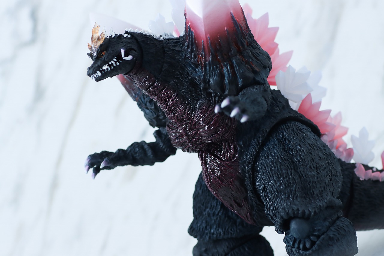 S.H.モンスターアーツ　スペースゴジラ 福岡決戦Ver.　レビュー　アクション