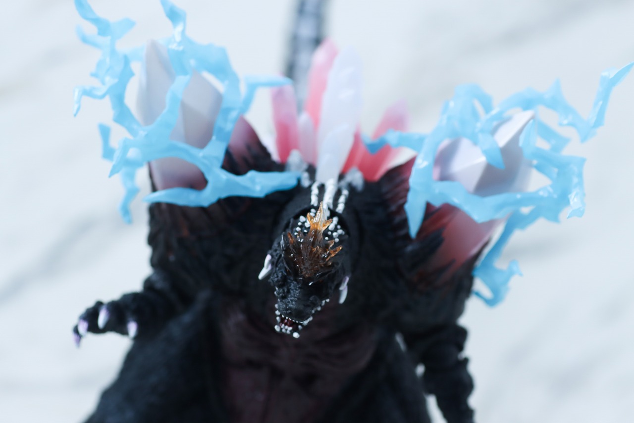 S.H.モンスターアーツ　スペースゴジラ 福岡決戦Ver.　レビュー　アクション