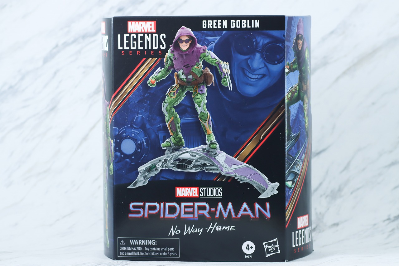 マーベルレジェンド　グリーン・ゴブリン アップグレードスーツ　レビュー　パッケージ