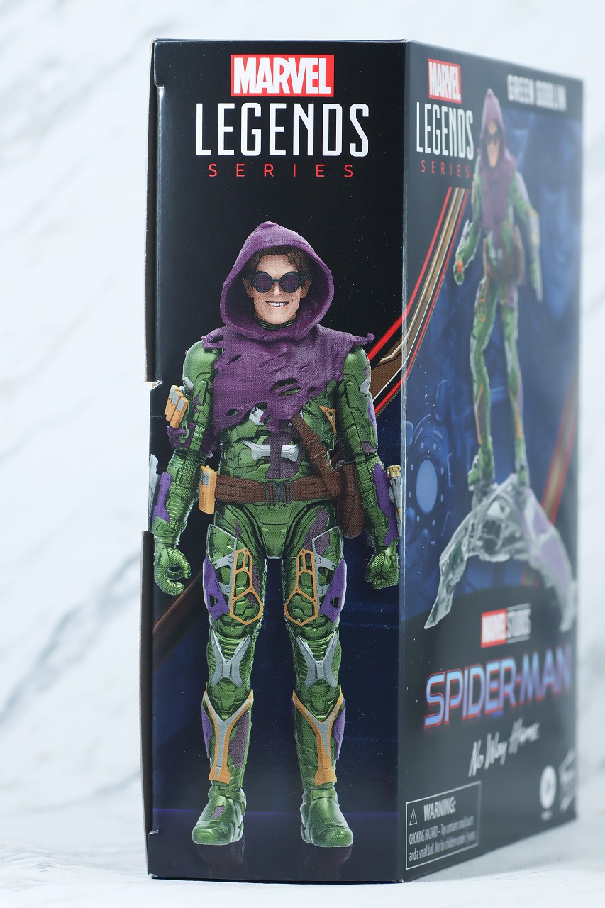 マーベルレジェンド　グリーン・ゴブリン アップグレードスーツ　レビュー　パッケージ