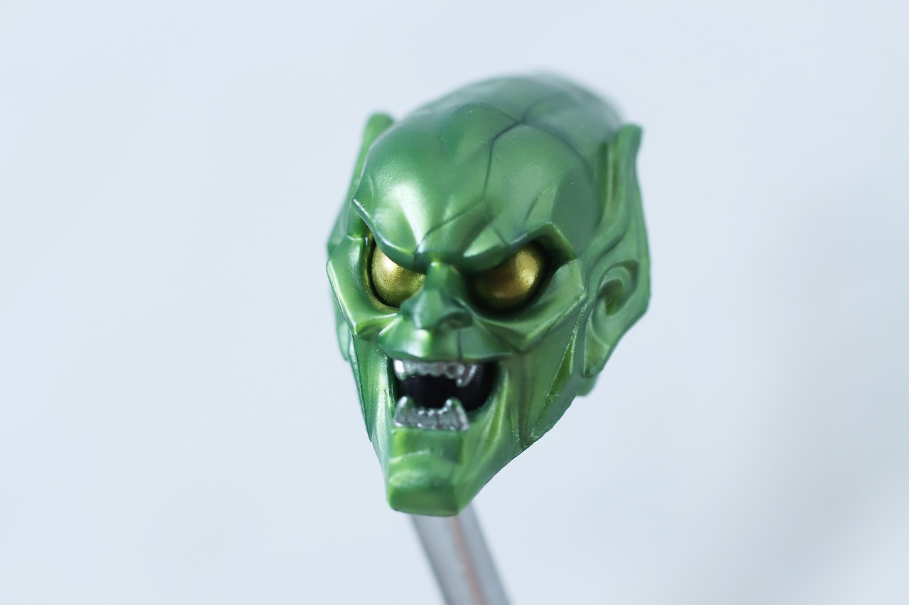 マーベルレジェンド　グリーン・ゴブリン アップグレードスーツ　レビュー　付属品　マスク