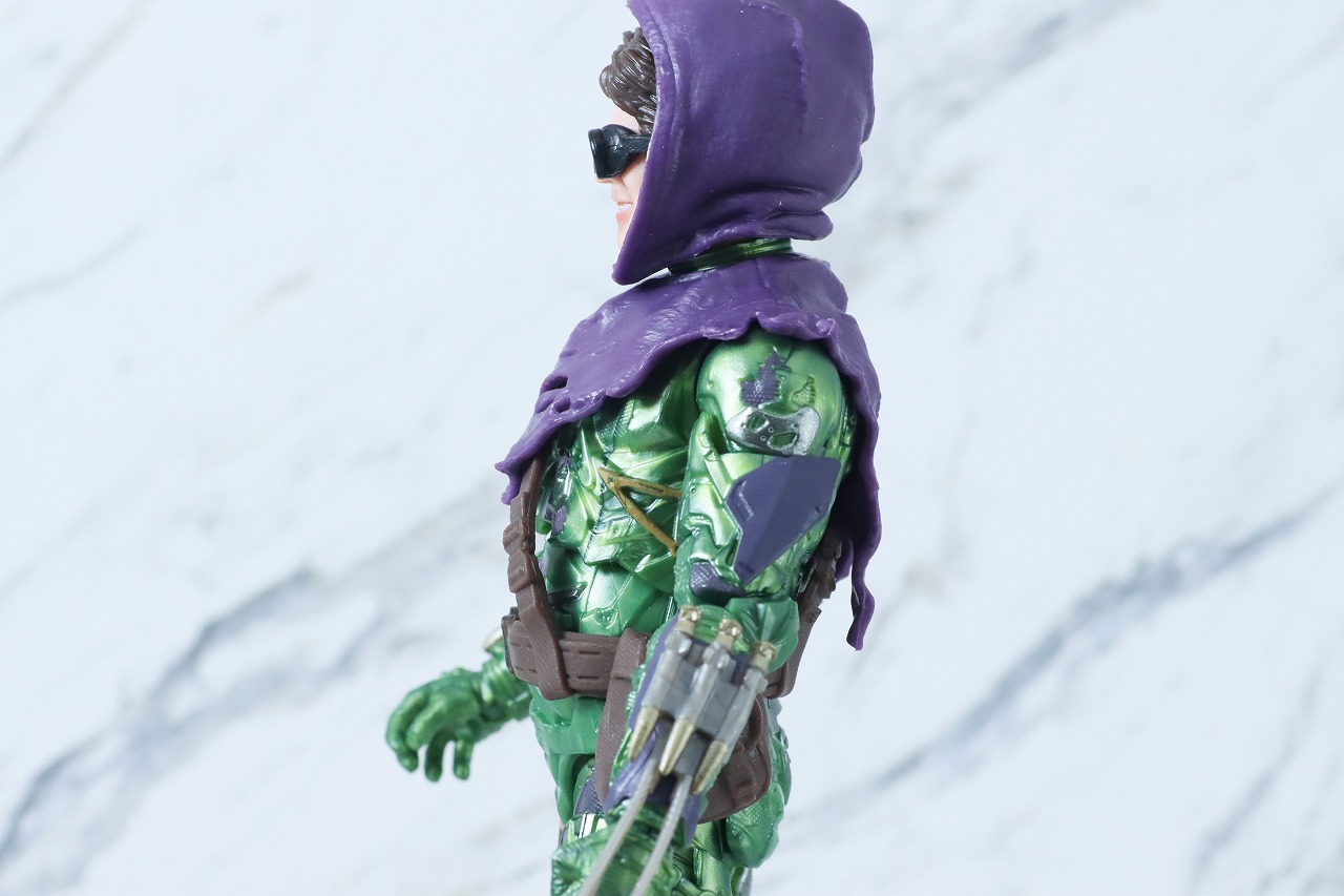 マーベルレジェンド　グリーン・ゴブリン アップグレードスーツ　レビュー　可動範囲