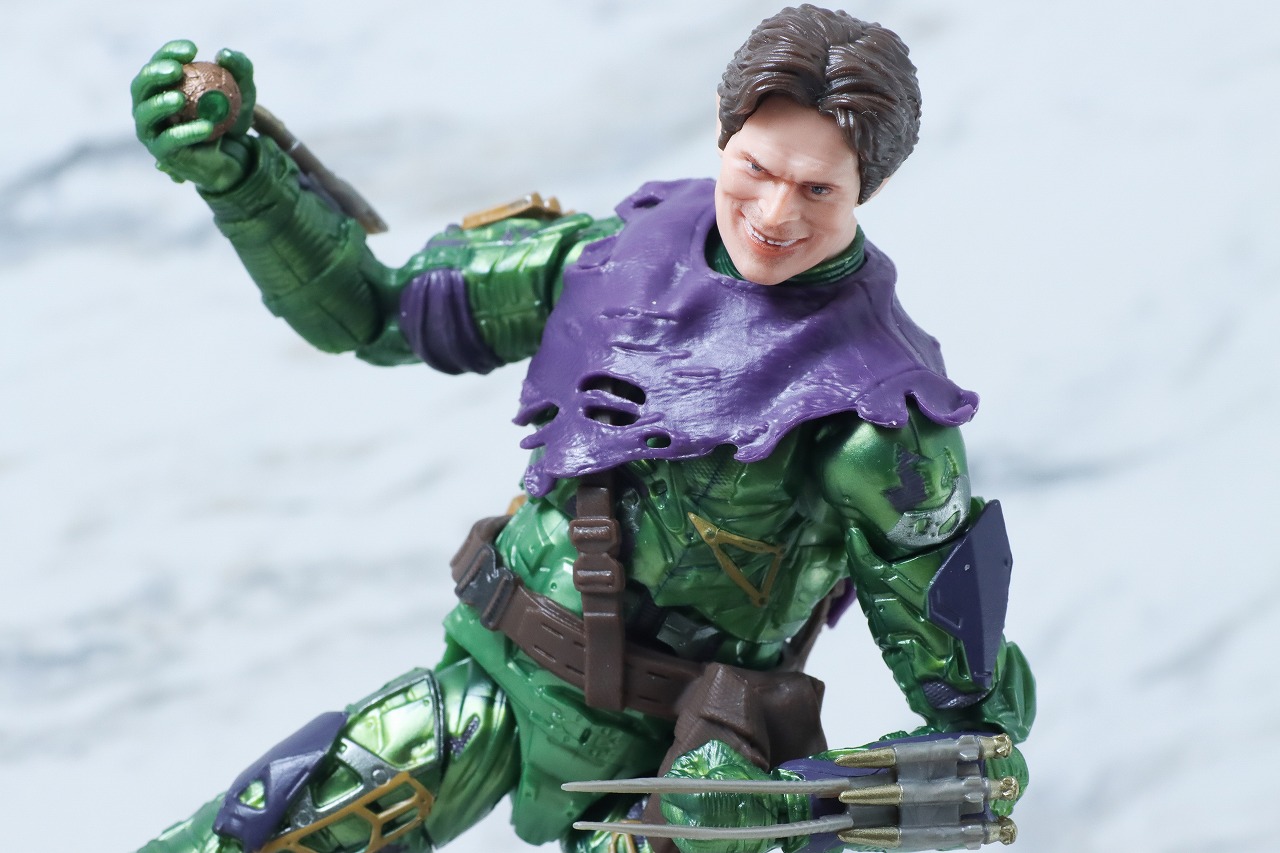 マーベルレジェンド　グリーン・ゴブリン アップグレードスーツ　レビュー　アクション　