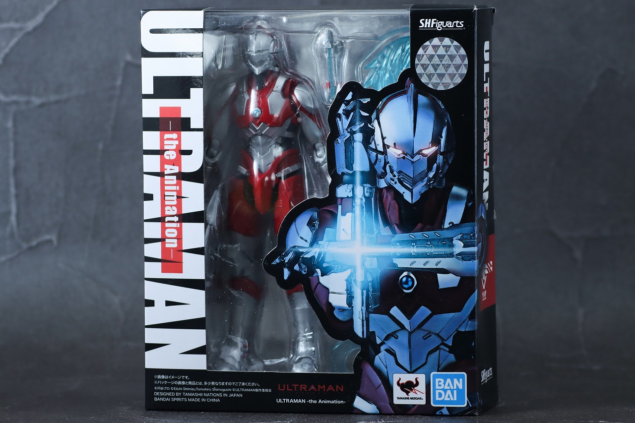 S.H.フィギュアーツ　ULTRAMAN the Animation　レビュー　パッケージ
